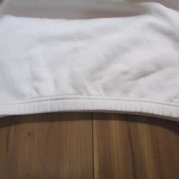 NWT Forever 21 GIRLS White NASA quarter zip crop sweatshirt Hoodie 9/10 - Picture 16 of 16